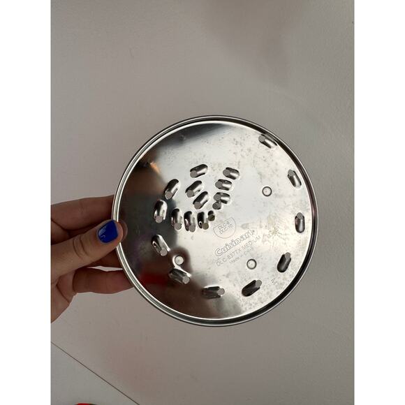 Cuisinart Food Processor Shredding Disc DLC-837TX, DLC-846TX, DLC-844TX Set of 5 - Picture 3 of 6